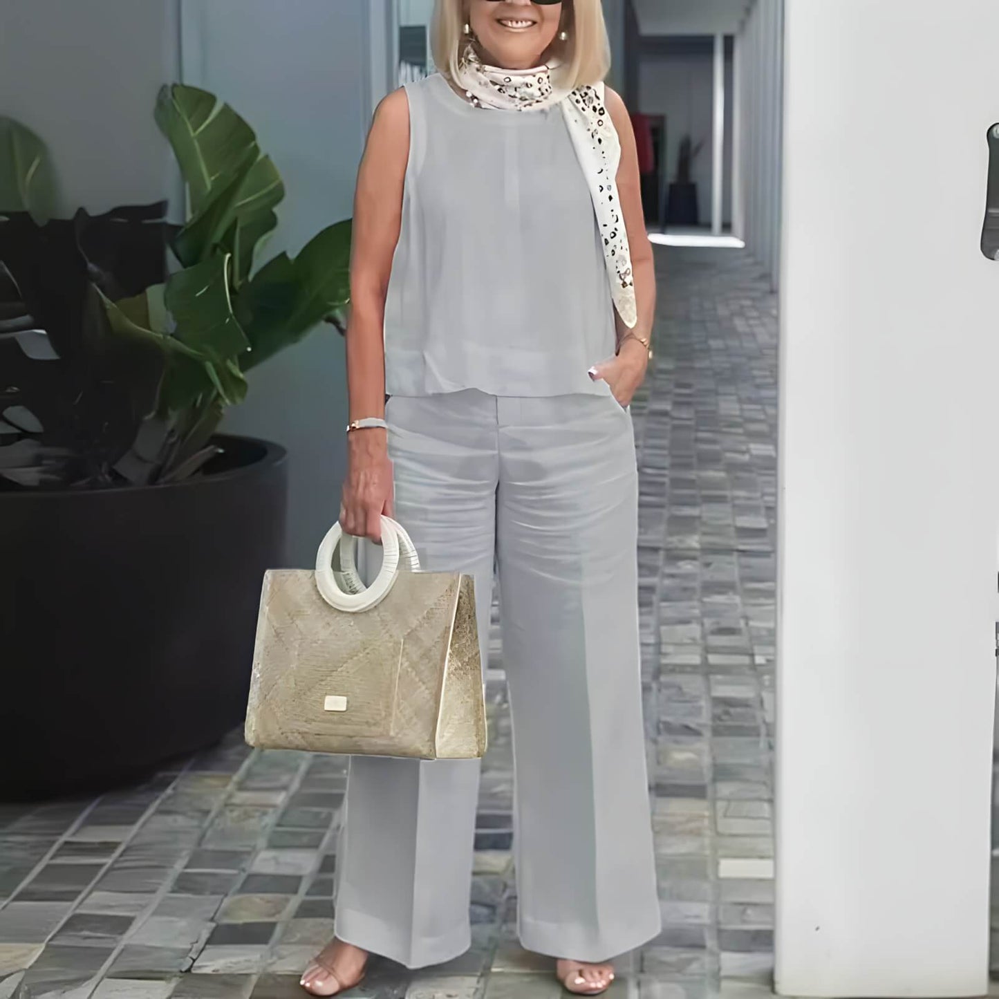 Ensemble Solène Élégance Décontractée et Confort Absolu